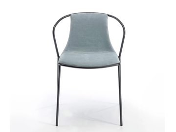 KASIA UPH - Fabric chair with integrated cushion by GABER - view 2