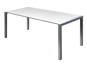 SPACE - Rectangular aluminium table by GABER - view 2
