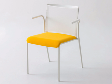 TECKEL B - Mesh chair with armrests by GABER - view 3