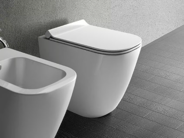 MEG11 5481V2 - Ceramic rimless toilet by GALASSIA - view 2
