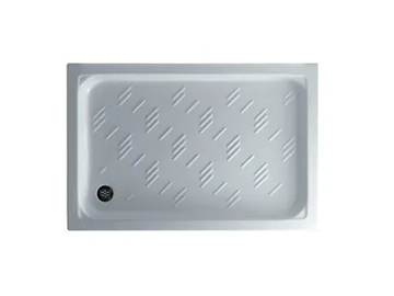 PLAZA 120 X 80 - Anti-slip rectangular shower tray by GALASSIA - view 2