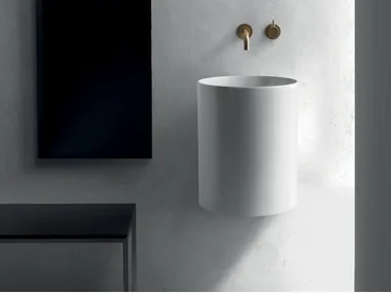 CORE - Wall-mounted ceramic washbasin by GALASSIA - view 2