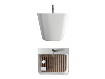 MEG11 5482 - Ceramic washbasin / utility sink by GALASSIA - view 3