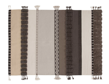 ALEXANDRA - Striped wool rug by GAN - view 3
