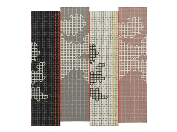 BANDAS - Handmade rug by GAN - view 2