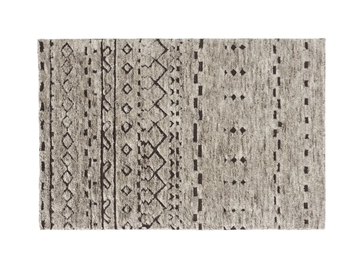 BEREBER - Patterned rectangular wool rug by GAN - view 2