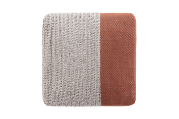 MANGAS OUTDOOR - Square modular recycled PET garden pouf by GAN - view 3