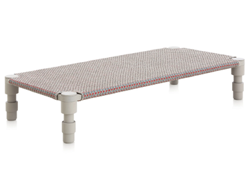 GARDEN LAYERS BLUE - Polypropylene garden bench / sun lounger by GAN - view 2