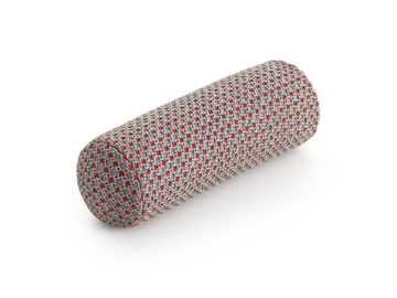 GARDEN LAYERS BLUE - Motif roll outdoor polypropylene cushion by GAN - view 2