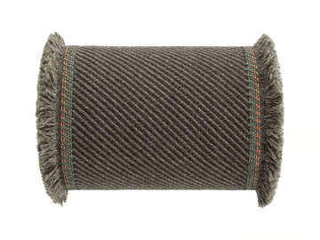 GARDEN LAYERS GREEN - Striped roll outdoor polypropylene cushion by GAN - view 3