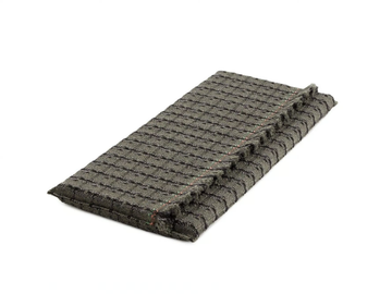 GARDEN LAYERS GREEN - Outdoor polypropylene garden small mattress by GAN - view 2
