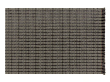 GARDEN LAYERS CHECKS. GREEN - Rectangular polypropylene outdoor rugs with geometric shapes by GAN - view 2