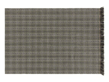 GARDEN LAYERS TARTAN. GREEN - Rectangular polypropylene outdoor rugs with geometric shapes by GAN - view 2