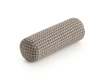 GARDEN LAYERS TERRACOTTA - Motif roll outdoor polypropylene cushion by GAN - view 2
