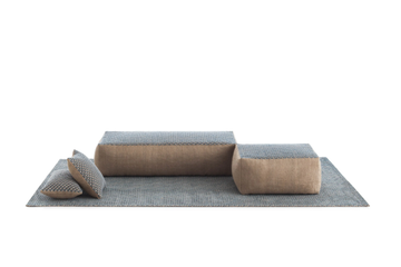 RAW - Jute pouf by GAN - view 3