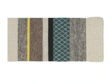 RECTANGULAR - Rectangular wool rug by GAN - view 2