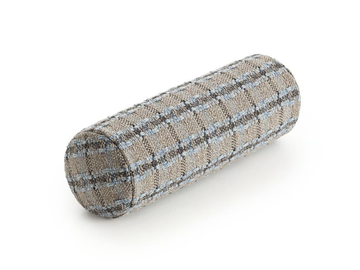 GARDEN LAYERS BLUE - Check roll outdoor polypropylene cushion by GAN - view 2