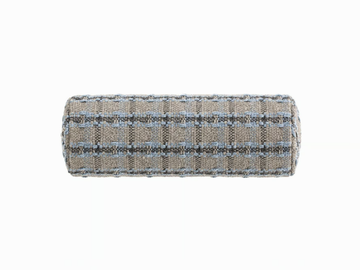 GARDEN LAYERS BLUE - Check roll outdoor polypropylene cushion by GAN - view 3