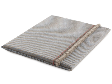 GARDEN LAYERS BLUE - Outdoor polypropylene garden big mattress by GAN - view 3