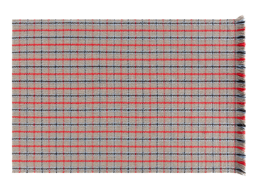 GARDEN LAYERS TARTAN. BLUE - Rectangular polypropylene outdoor rugs with geometric shapes by GAN - view 2