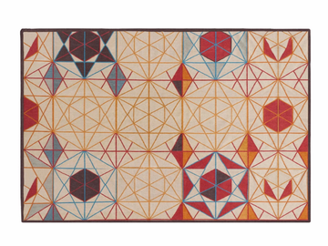 HEXA - Rectangular wool rug by GAN - view 2