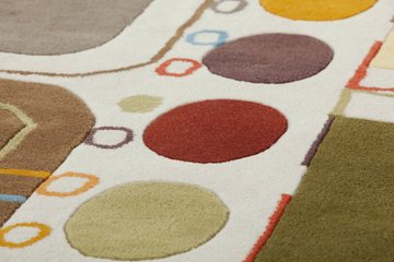 SURF MALIBÚ MEDITERRANEO - Handmade wool rug by GAN - view 3