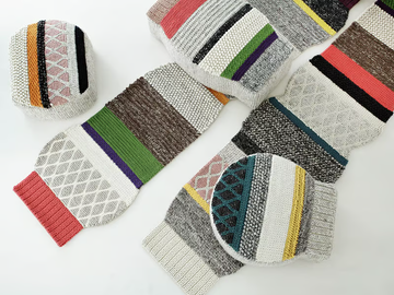 GLOBO - Wool pouf by GAN - view 3