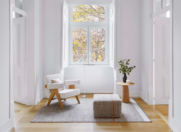 REVERSIBLE YELLOW - Rectangular rug in wool, linen and cotton by GAN - view 3