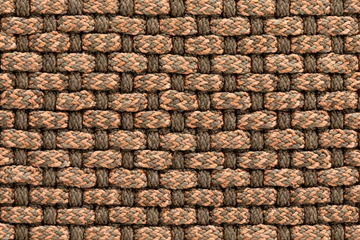 SALINE TERRACOTTA - Rectangular handmade recycled PET outdoor rugs by GAN - view 3