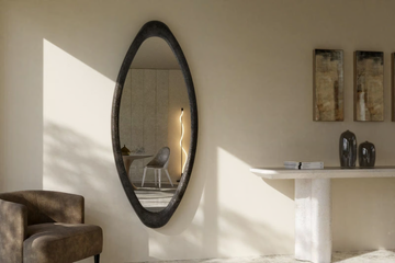 CYCLE - Oval wall-mounted fiberglass mirror by GANSK - view 3