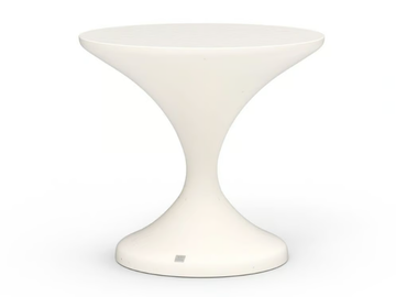 LYA - Round fiberglass garden side table by GANSK - view 2