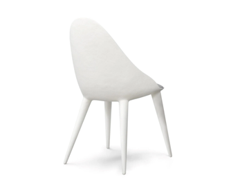 MÓNACO - Fiberglass garden chair with integrated cushion by GANSK - view 3
