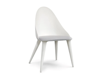 MÓNACO - Fiberglass garden chair with integrated cushion by GANSK - view 2
