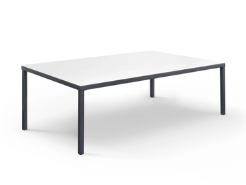 SIERRA - Metal dining table with fiberglass top by GANSK - view 2
