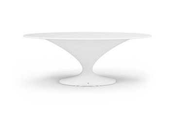 CHARM - Oval resin garden table by GANSK - view 3