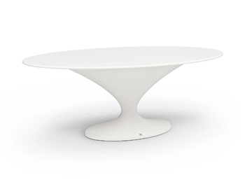 CHARM - Oval resin garden table by GANSK - view 2