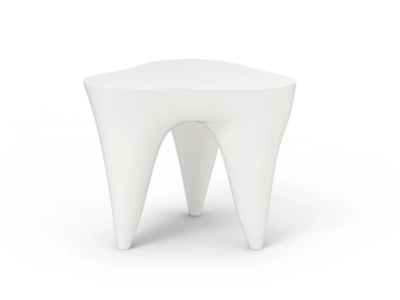 IVORY - Fiberglass garden side table by GANSK - view 2