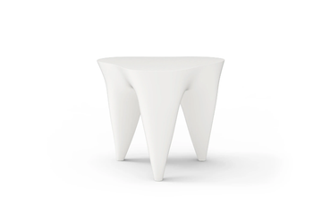 IVORY - Fiberglass garden side table by GANSK - view 3