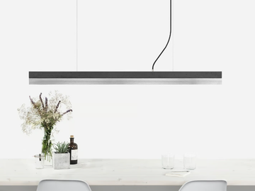 [C1] DARK STAINLESS STEEL - LED stainless steel pendant lamp by GANTlights - view 3