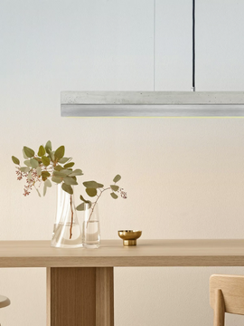 [C1] STAINLESS STEEL - Dimmable LED Pendant Light (L 122cm) by GANTlights - view 3