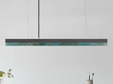 [C2] DARK OXI - Dimmable LED pendant light (L 92cm) by GANTlights - view 2