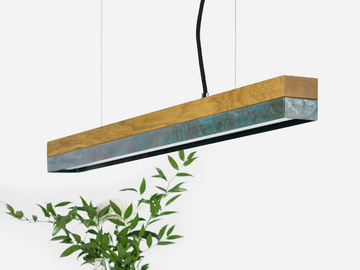[C2o] OXI - Dimmable LED Pendant Light (L 92cm) by GANTlights - view 2