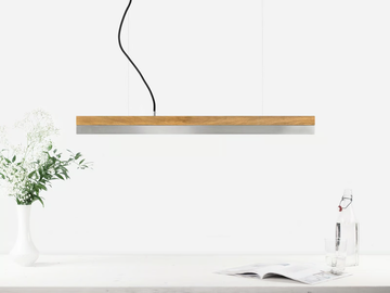 [C2o] STAINLESS STEEL - Dimmable LED pendant light (L 92cm) by GANTlights - view 3