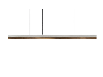 [C3] WALNUT - Dimmable LED Pendant Light (L 182cm) by GANTlights - view 3