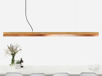 [C3o] COPPER - Dimmable LED Pendant Light (L 182cm) by GANTlights - view 3