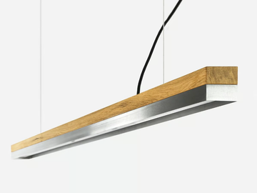 [C3o] STAINLESS STEEL - Dimmable LED Pendant Light (L 182cm) by GANTlights - view 2