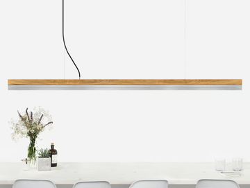 [C3o] STAINLESS STEEL - Dimmable LED Pendant Light (L 182cm) by GANTlights - view 3