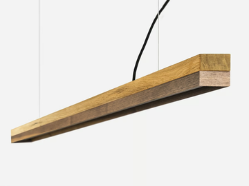 [C3o] WALNUT - LED wooden pendant lamp by GANTlights - view 2