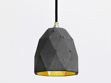 [T1] DARK - Cement pendant lamp by GANTlights - view 2