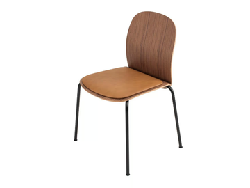 BOOK - Stackable chair with integrated cushion by GAZZDA - view 2